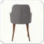 Ensemble de 2 chaises de salle à manger élégantes, confortables, durables, pratiques, fiables-2001301835-2001301834