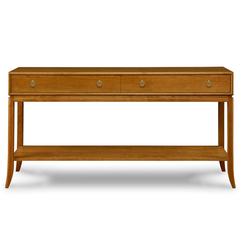 Martine 61'' W Solid Wood Console Table