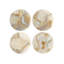 Sous-verres ronds en agate