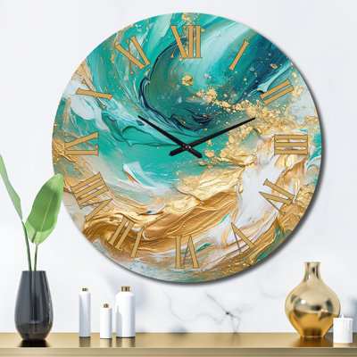 Metal Wall Clock