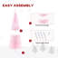 7' Artificial Pencil Christmas Tree Slim Xmas Tree-27489985