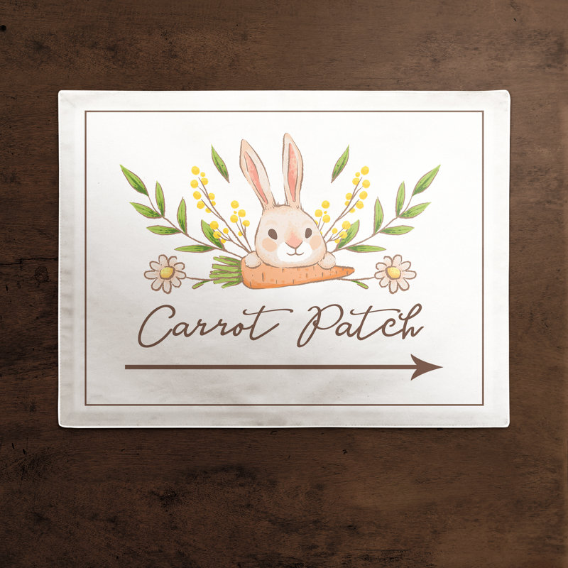 Polyester Abstract Rectangle Placemat