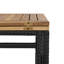 Ensemble de table de salle à manger 5 pièces à hauteur de bar et quatre tabourets avec coussins