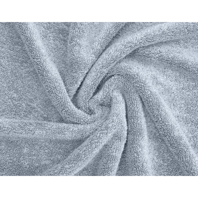 Crestover Organic Cotton Plush Washcloths, GOTS & OEKO-TEX Certified, 650 GSM, Soft Quick-Dry Absorbent Towels, 13"×13"