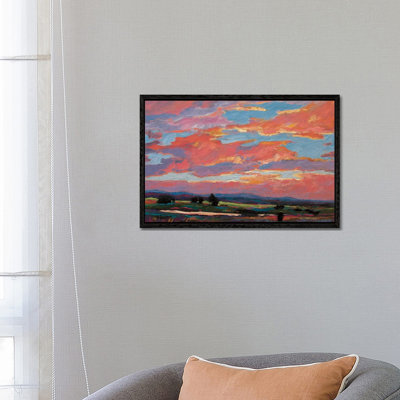 Pink Clouds Over The Foothills by Patty Baker - Gallery-Wrapped Canvas Giclée on Canvas