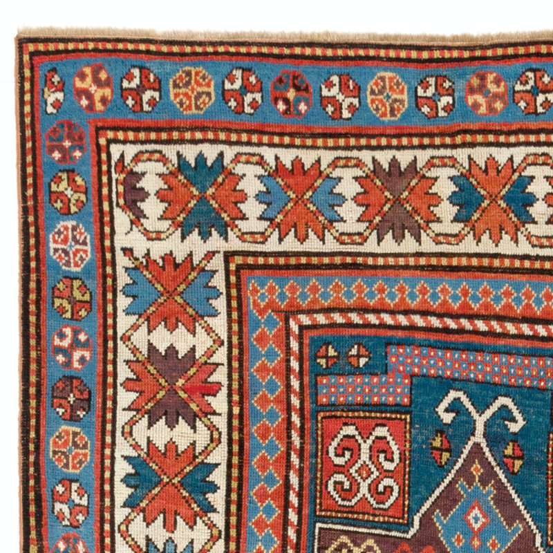 Tapis Kazak antique, vers 1875