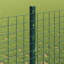 Vidaxl Fence With Posts Steel-116798064-116798069