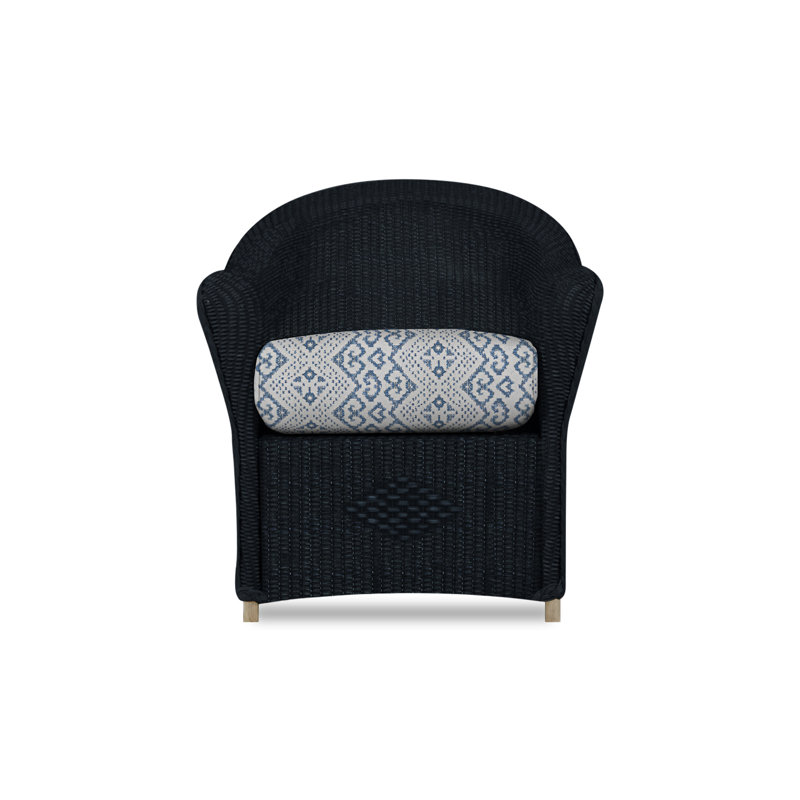Reflections Outdoor Dining Armchair, Ebony, Aman Capri
