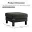Repose-pieds en polyester-1815029591