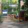 Brunswick Teak 2 - Person Patio Conversation Sets with Cushions