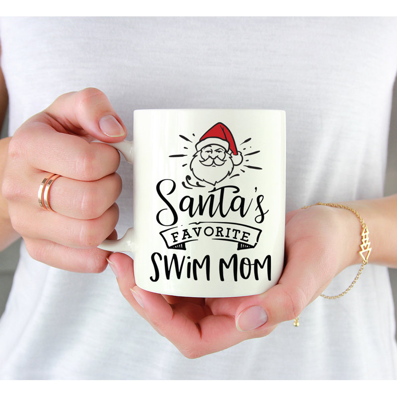 Tasse à café Neelam, « Swim Mom »