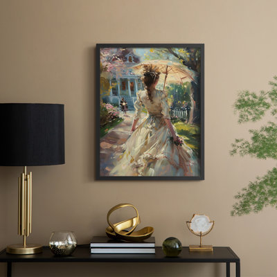 DCXCIV WOMEN Series - reproduction encadrée de qualité supérieure - prête à être accrochée - aucun clou requis