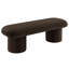 Banc en velours Orla Performance taupe-106273826