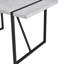 Table de salle à manger moderne pour 55 pouces pour 4 personnes, bureau à domicile rectangulaire, salon, approche simple