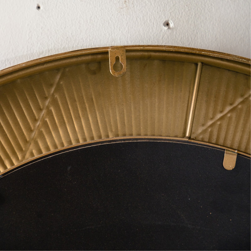Miroir mural 31,3 po texturé