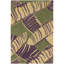 Alfred Shaheen Floral Handmade Tufted Wool Green/Purple/Beige Area Rug-1784258164-1875723499