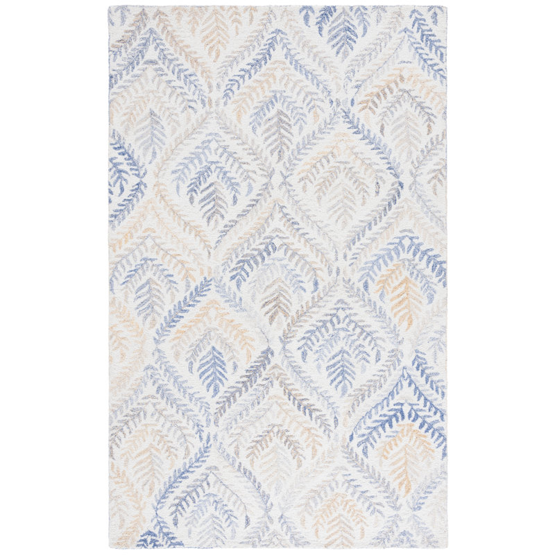 Tapis beige / gris Cristionna 804, Rectangulaire 8 pi x 10 pi