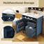 Meuble-lavabo moderne avec lavabo, tiroirs à fermeture en douceur et rangement spacieux-1574836555
