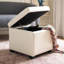 Kamyra Faux Leather Ottoman-1656729056