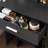 Vanity Table With Mirror & Adjustable LED Lights, Power Outlet, Hairdryer Holder & Stool – Compact Dressing Desk For Small Bedrooms-1053528404