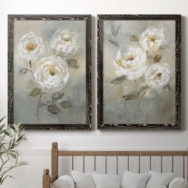 «Soft and Bold I», ensemble de 2 reproductions d'art, Pas de tapis, H 37,5 po x l 55 po x P 1,5 po