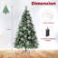 136cm Lighted Artificial Christmas Tree