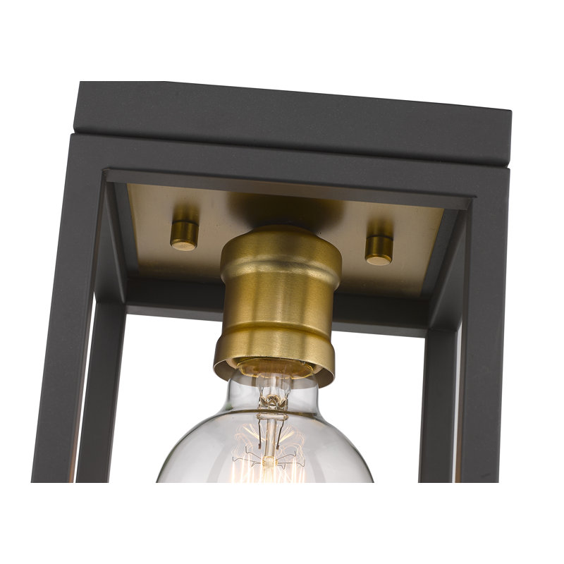 Alynda Flush Mount, Bronze/Olde Brass