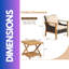 2 - Person Patio Dining Set with