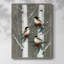 «Christmas Holiday Art», reproduction encadrée en bois massif-2001611430