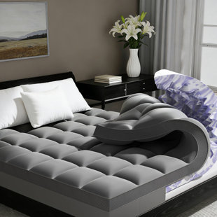 5 Inch Memory Foam Mattress Topper, 3 Inch Pillow Top Mattress Pad And 2 Inch Gel Memory Foam