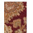 Chatney Hand Tufted Wool Eco-Friendly Area Rugs - Square, Dark Red Color, Floral Modern Design, High Pile Thick Handmade Anti Skid Area Rugs for Living Room, Bed Room-1286523223-1276317442