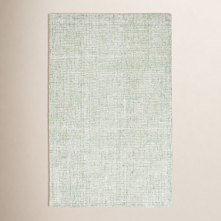 Kadarion Hand Tufted 0.6 Viscose 0.4 Wool Abstract Rug