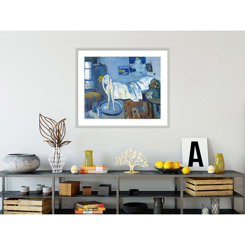 «The Blue Room» par Pablo Picasso, impression giclée sur cadre, 33.5" H x 39.35" W