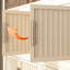 Organisateur de rangement pour garde-robe portable