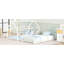 Lit superposé simple en métal avec glissade, lit pour enfant-124917475