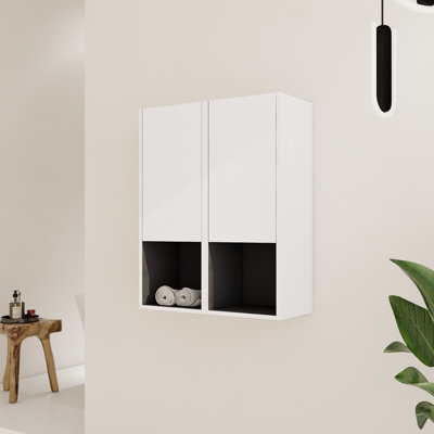 Aldermarsh  29.5"H/59"H Wall-Mounted Bathroom Cabinet