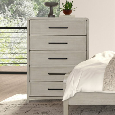 Dovie Solid Wood 5-Drawer Chest