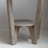  Rustic Farmhouse Wooden End Table with Storage Shelf, Vintage Grey Finish