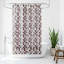 Rideau de douche 70 po x 72 po PEVA épais avec aimants et crochets Waterpoof-22071136-22071137