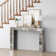 Yolanta 47.24'' Glass Top Console Table