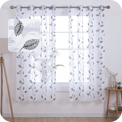 Ledbetter Semi Sheer Curtain Pair