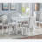 Kitchen Table Set with a Rectangular Table and 4 Upholstered Chairs-1258054178
