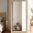 Metal Rectangle Floor Mirror