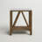 Emmie A-Frame End Table with Lower Shelf-568934151