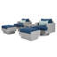 Portofino Comfort Outdoor 5 - Piece Conversation Set-561841806