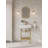 Kingston Brass Fuller Single-Handle 1-Hole Deck Mount Bathroom Faucet with Push Pop-Up-66069167-69976278