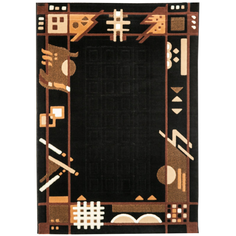 Sartain Abstract Shag Area Rug, Rectangle 160 x 220cm