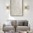 Hunter Erling 1 Light Medium Sconce Wall Light Fixture-112470969-112470970
