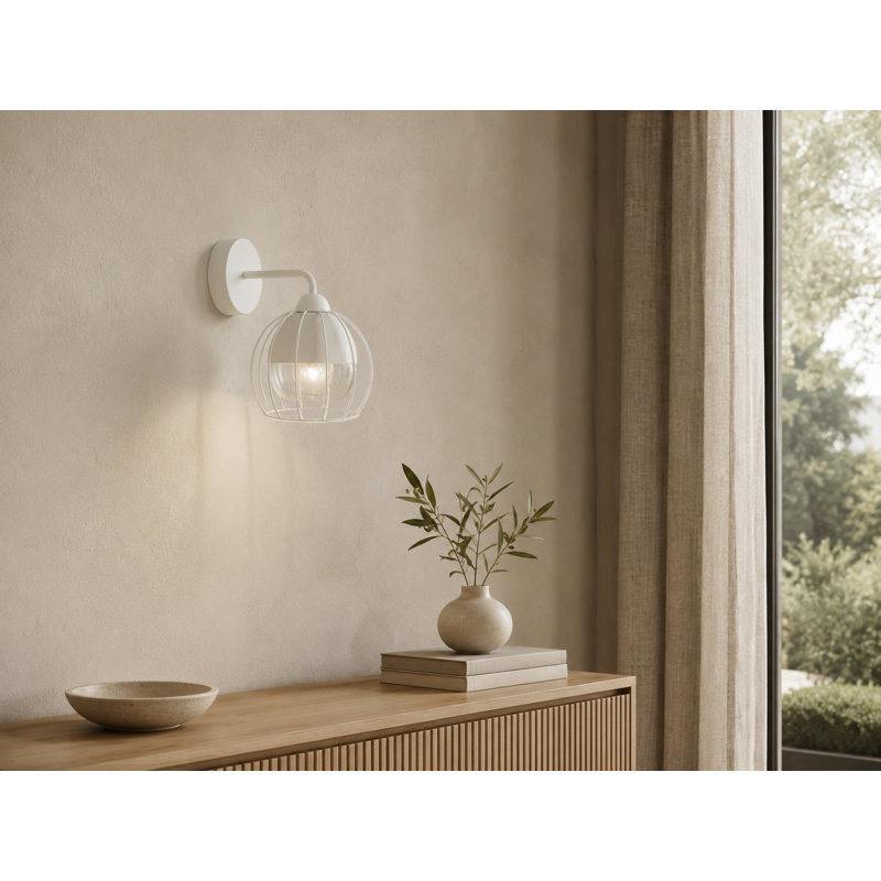 Steel Armed Sconce