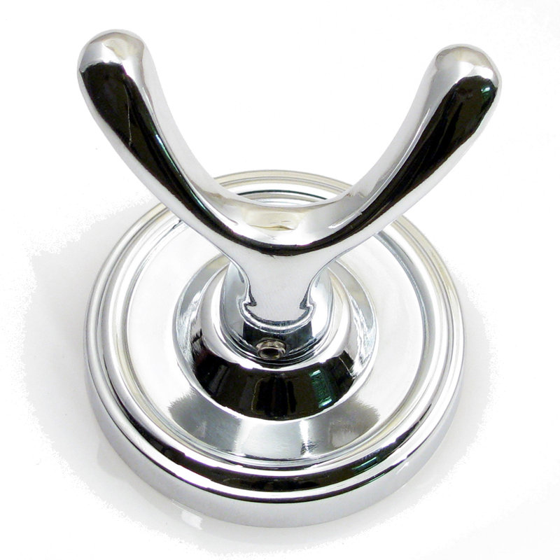 Midtowne Wall Mounted Robe Hook, Chrome